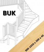 Schodišťový stupeň - BUK